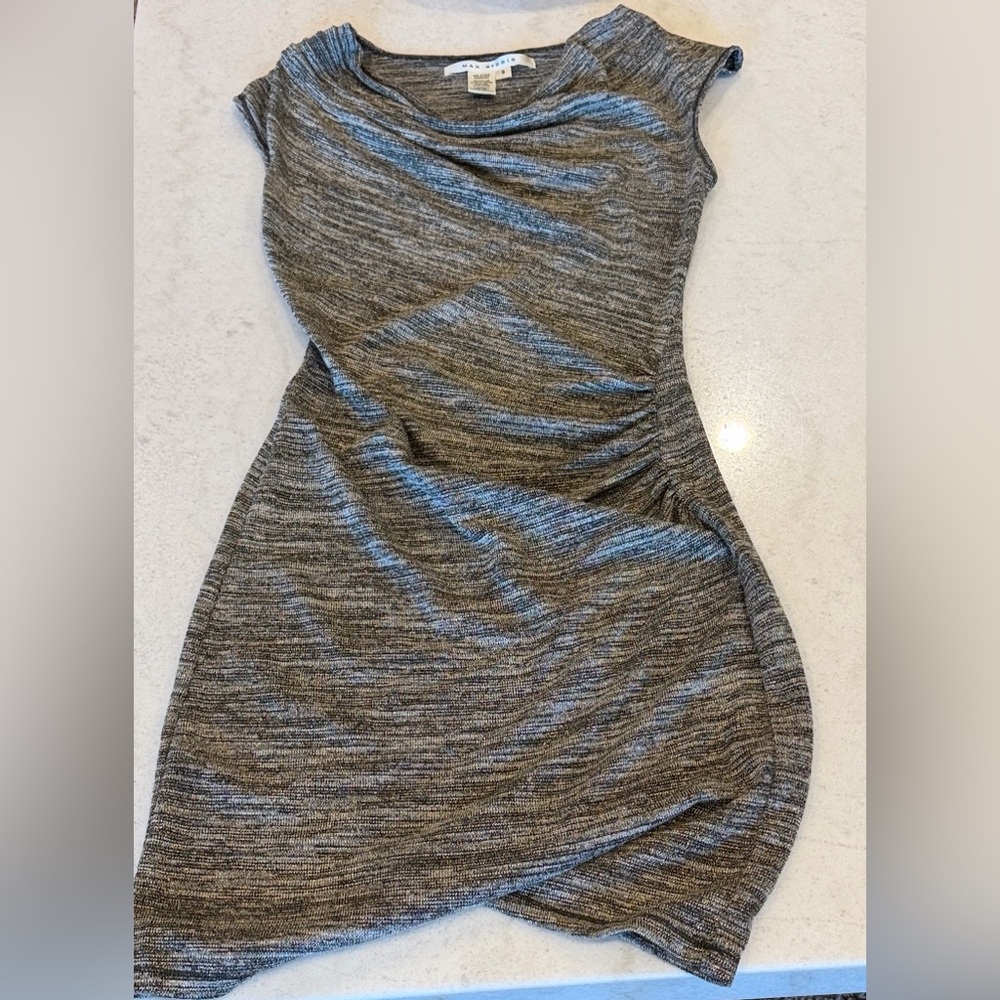 Max Studio Sparkle Ruched Dress